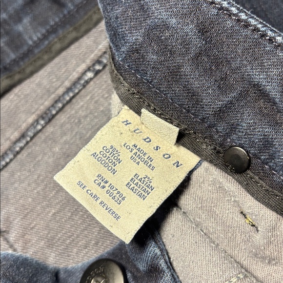 Hudson Jeans y2k vintage low rise straight leg dark wash denim women’s 28 - Picture 11 of 15